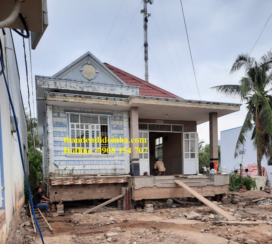 Xử lý nền móng và di dời nhà 